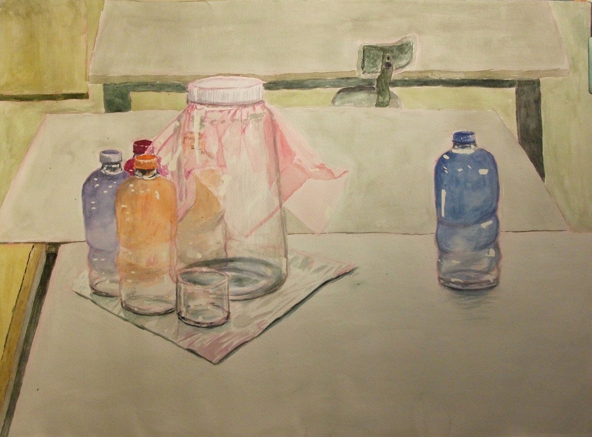 Bottles, Canister, Foil, Plasticwrap