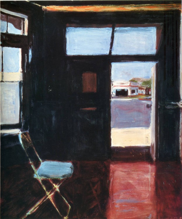 Interior with View of Buildings, Richard Diebenkorn