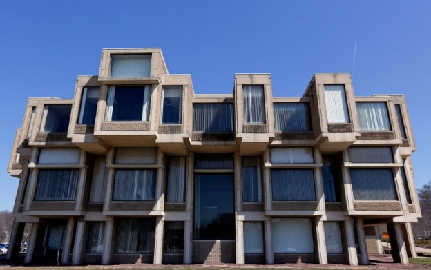 Orange County Government Center, in Goshen, New York, Paul Rudolph 1960s