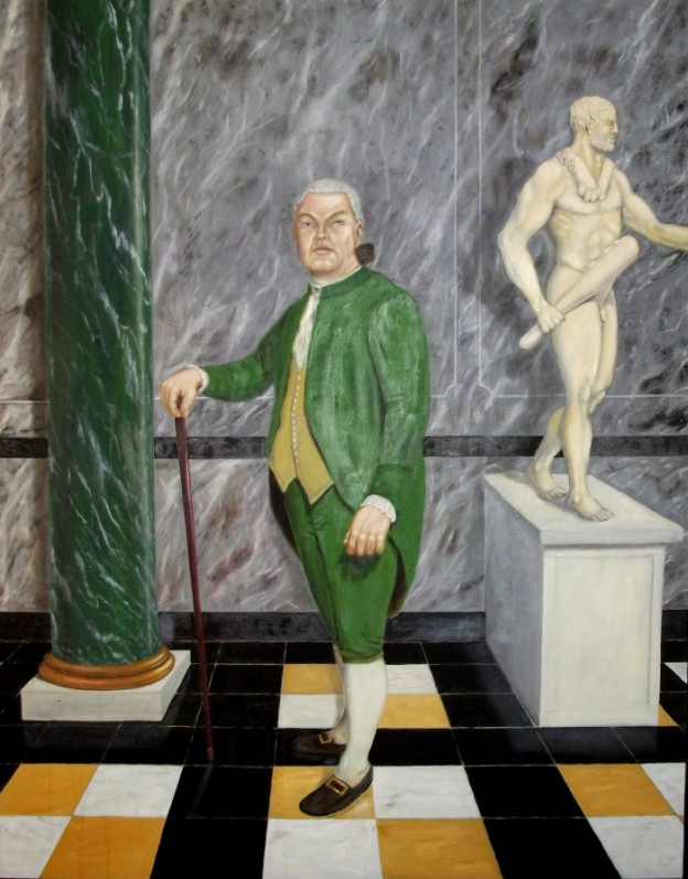 Self-Portrait in the manner of the Neo-Classicists, Howard Bosler.