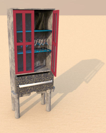 Dinning Room Cabinets by Howard Bosler 2014