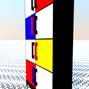 De Stijl and a Chest or&nbsp;Table