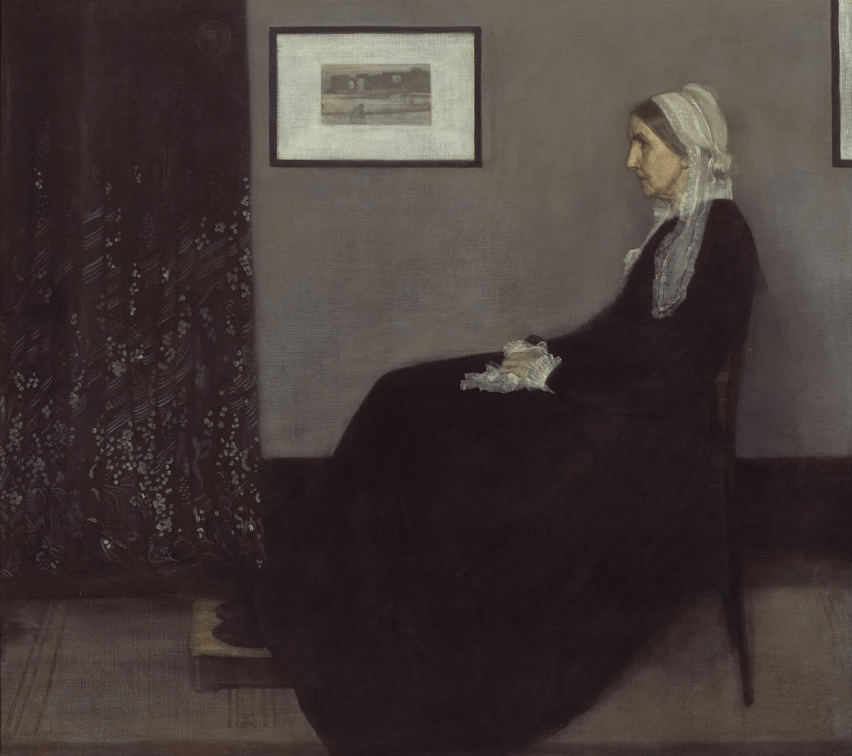 Arrangement in Grey and Black No.1, Oil on Canvas, James Abbott McNeill Whistler, 1871.