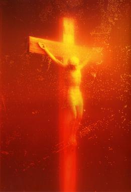 Piss Christ, Photograph, Serrano Andres, 1987. (Funded in Part by Taxpayer Dollars.)