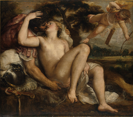Mars, Venus, and Cupid