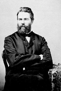 Herman Melville in 1861.