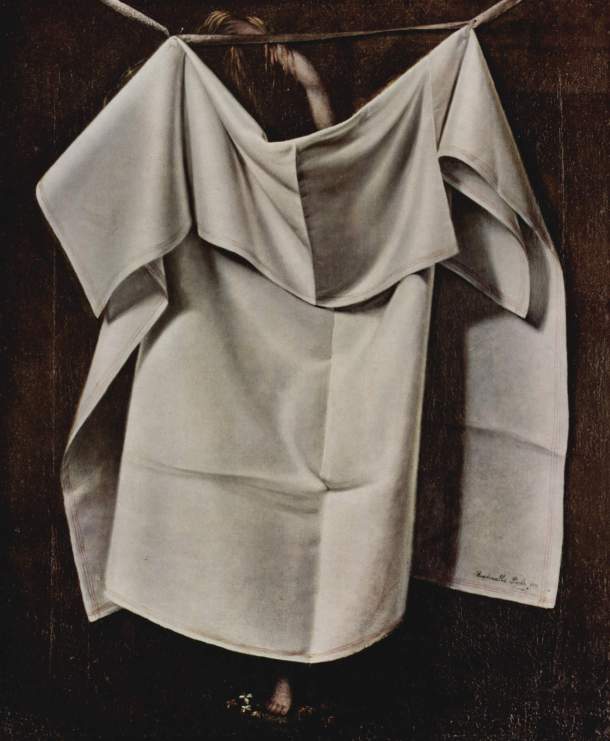 After the Bath, Oil on Canvas, Raphaelle Peale, 1823.